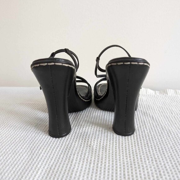 Black Aldo High Heel Sandals - Picture 4 of 4